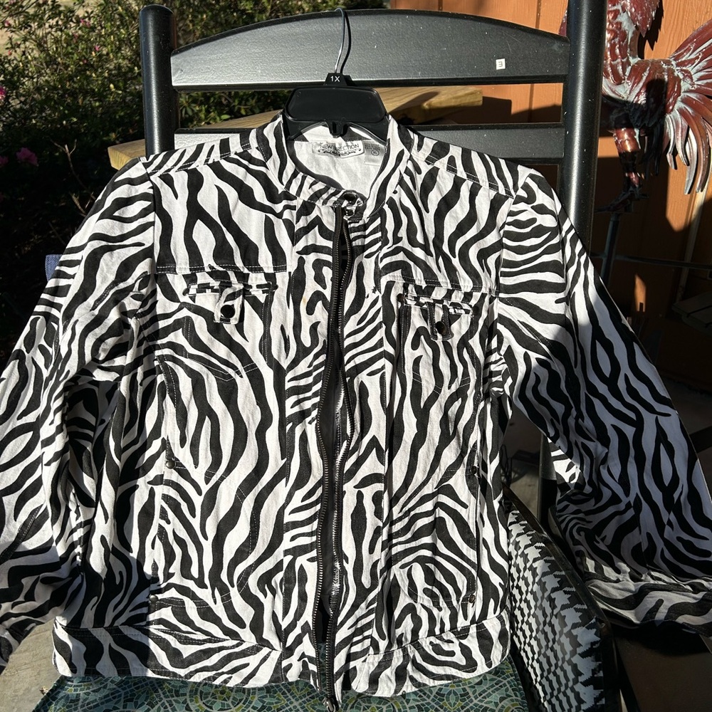 Zebra Print Jacket